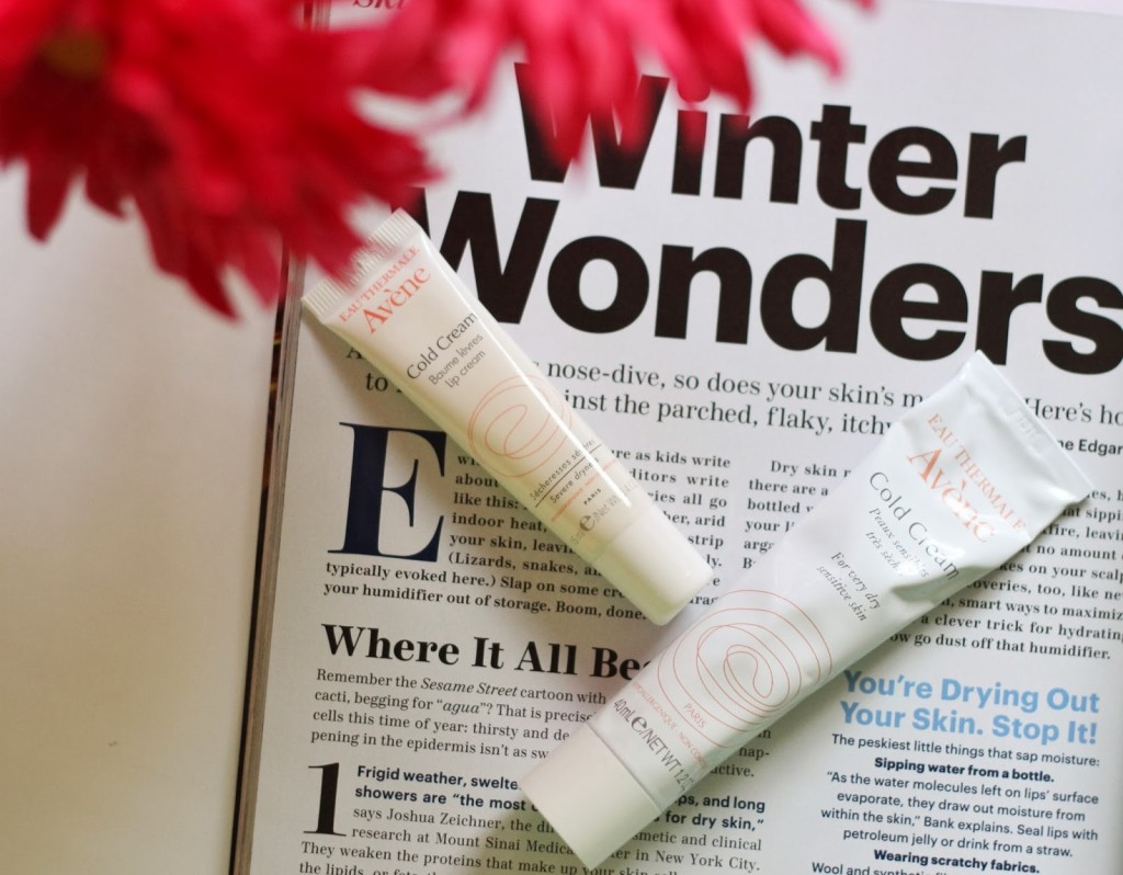 winter skincare, avene, cold cream, winter