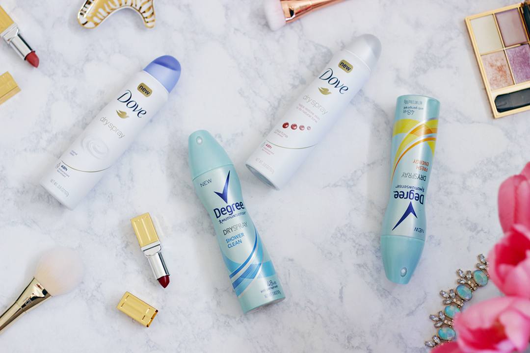 Looking to change things up? Well now is the time to break up with your normal deodorant and reach for one of Unilever's dry spray antiperspirants. Trust me these dry spray antiperspirants are serious GAME CHANGERS- #TryDry - Makeup Life and Love