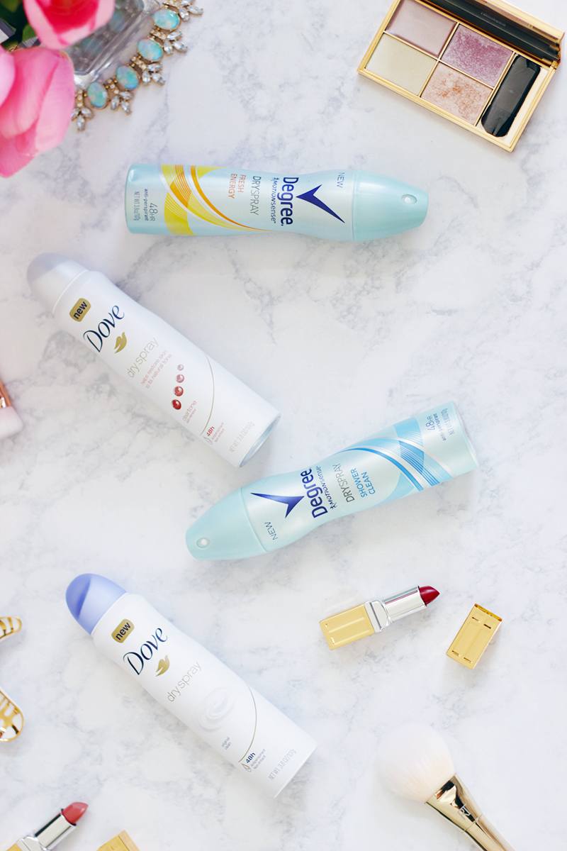 Looking to change things up? Well now is the time to break up with your normal deodorant and reach for one of Unilever's dry spray antiperspirants. Trust me these dry spray antiperspirants are serious GAME CHANGERS- #TryDry - Makeup Life and Love