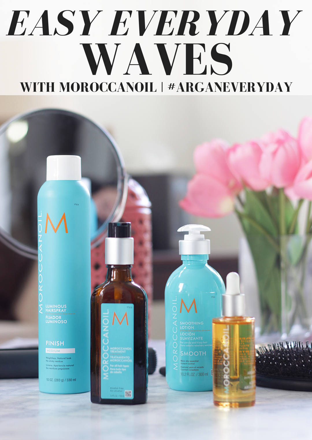 #ad New Year, New Haircare, right? Time to say hello to soft, nourished hair thanks to help from @Moroccanoil and #ArganEveryday. Keep reading and see why Jamie is obsessed with this Argan infused line- #ArganEveryday #ad