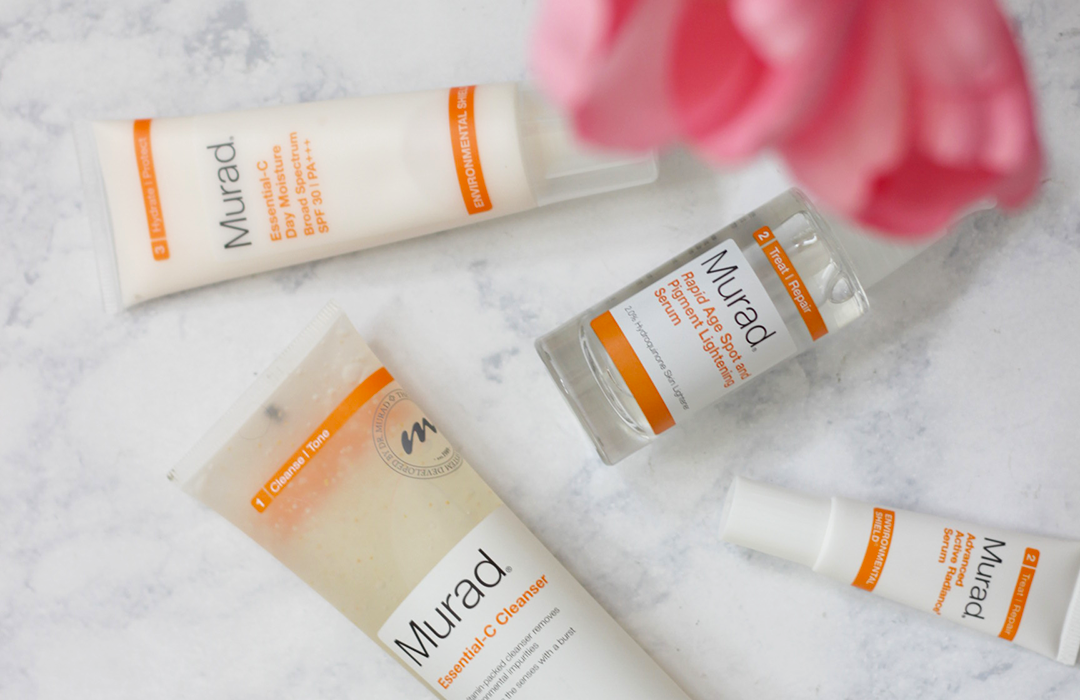 Want glowing skin? Keep reading to see how Jamie is getting glowing skin thanks to the Murad Rapid Lightening Regimen. Time to get glowing skin in as little as 7 days- Makeup Life and Love- Glowing Skin- Murad- Murad Skincare
