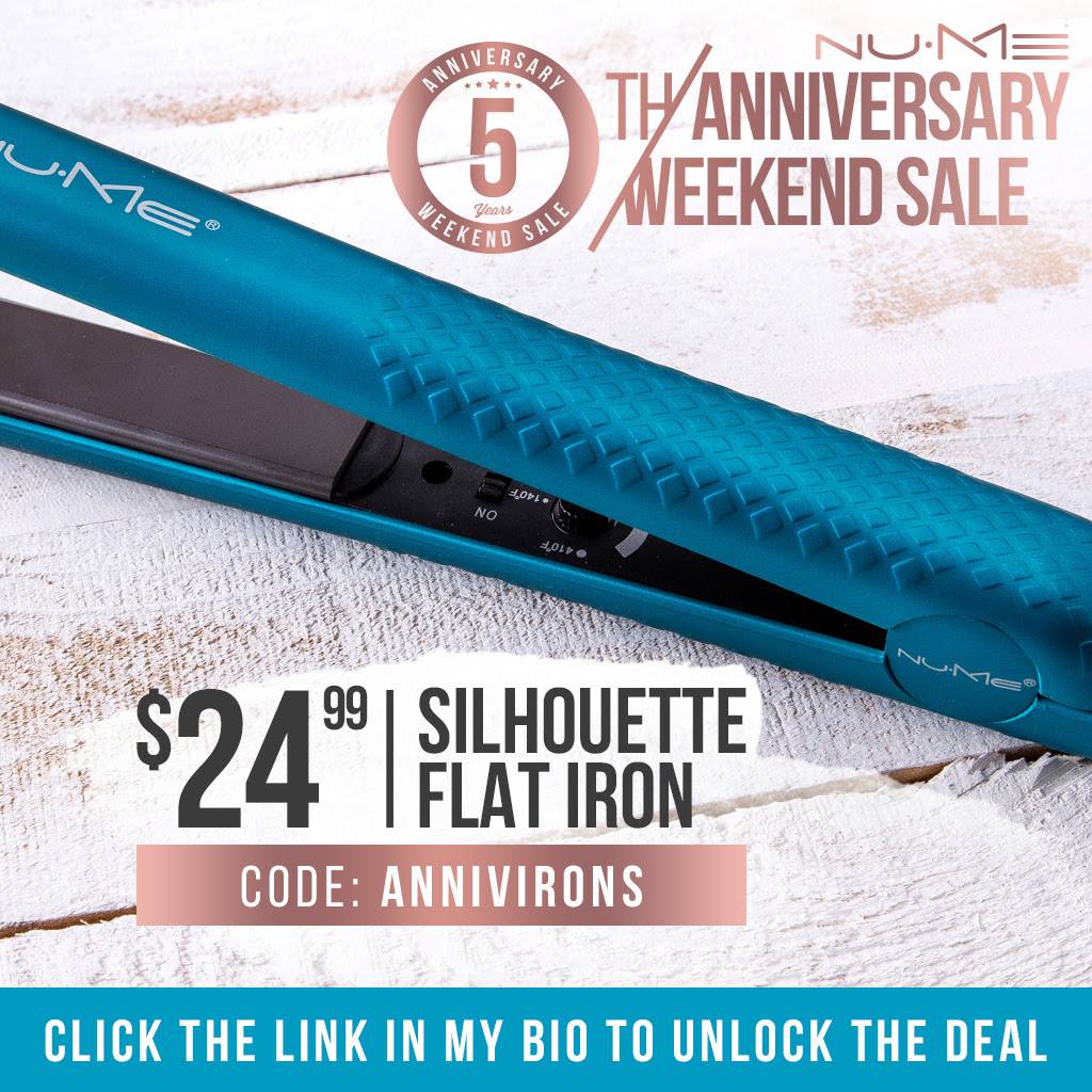 NuMe Silhouette Flat Iron