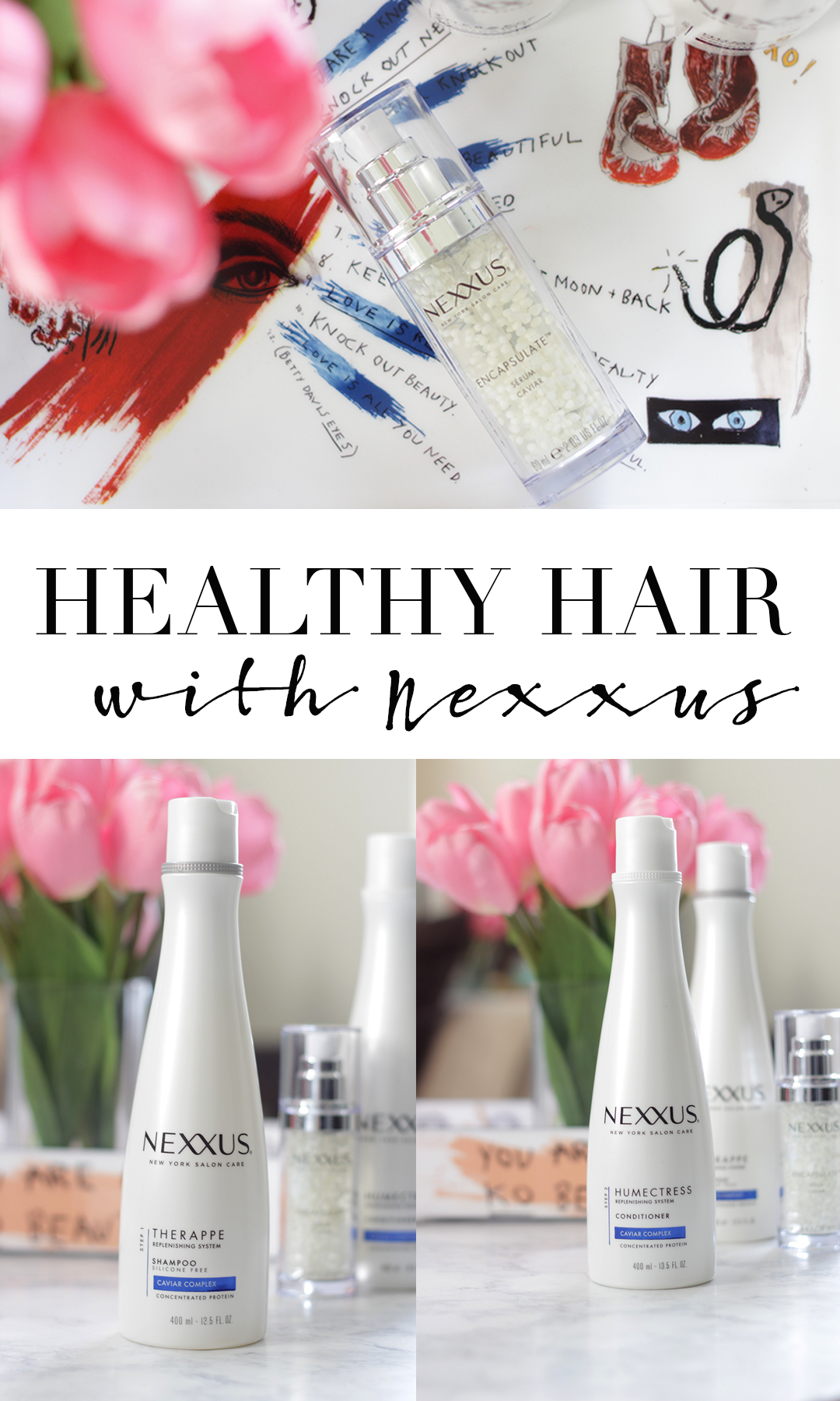 Healthy hair starts with great products. Find out why the Nexxus Replenishing System is a dry hair MUST HAVE. Keep reading to see how Jamie is loving the Nexxus Humectress and Therappe System- Nexxus Healthy Hair- Nexxus Haircare