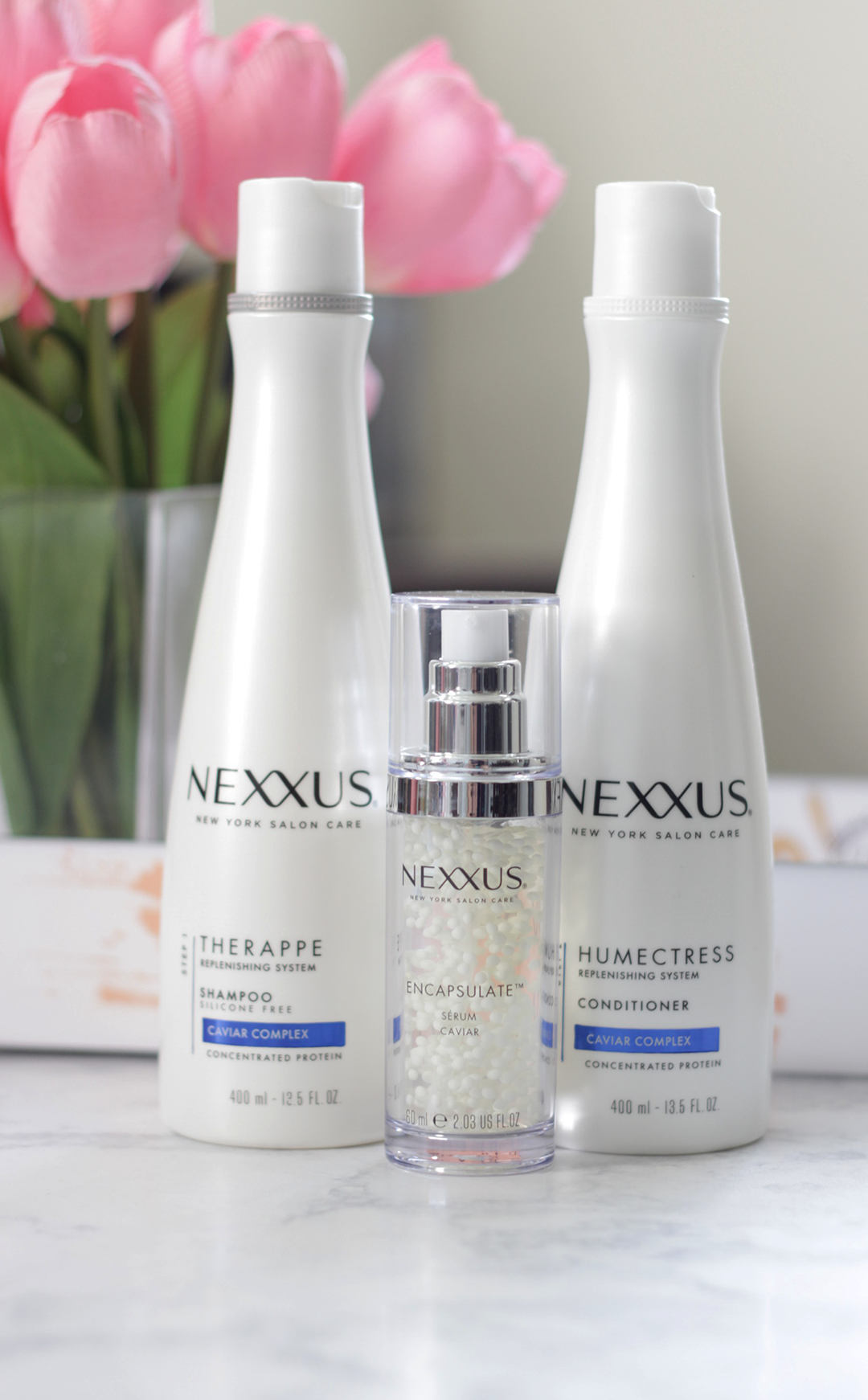 Healthy hair starts with great products. Find out why the Nexxus Replenishing System is a dry hair MUST HAVE. Keep reading to see how Jamie is loving the Nexxus Humectress and Therappe System- Nexxus Healthy Hair- Nexxus Haircare- Makeup Life and Love