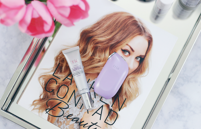 TRIA Age-Defying Eye Wrinkle Correcting Laser is helping me turn back time daily with just 2 minutes a day. Keep reading and see how the TRIA Age-Defying Eye Wrinkle Correcting Laser made a difference in just 8 weeks- Makeup Life and Love- Age-Defying Eye Wrinkle Laser-TRIA Beauty