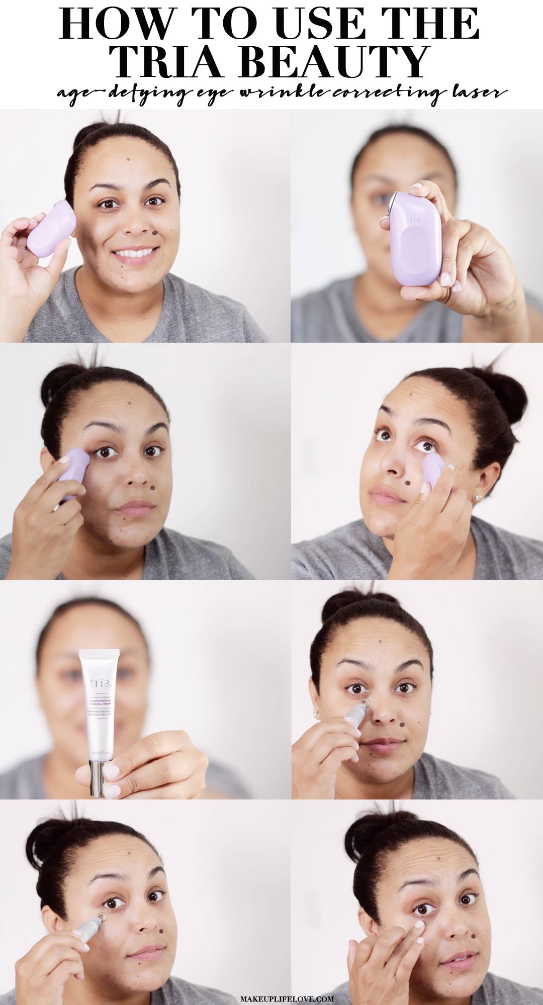 Reversing Time with TRIA Beauty Age Defying Eye Wrinkle Correcting