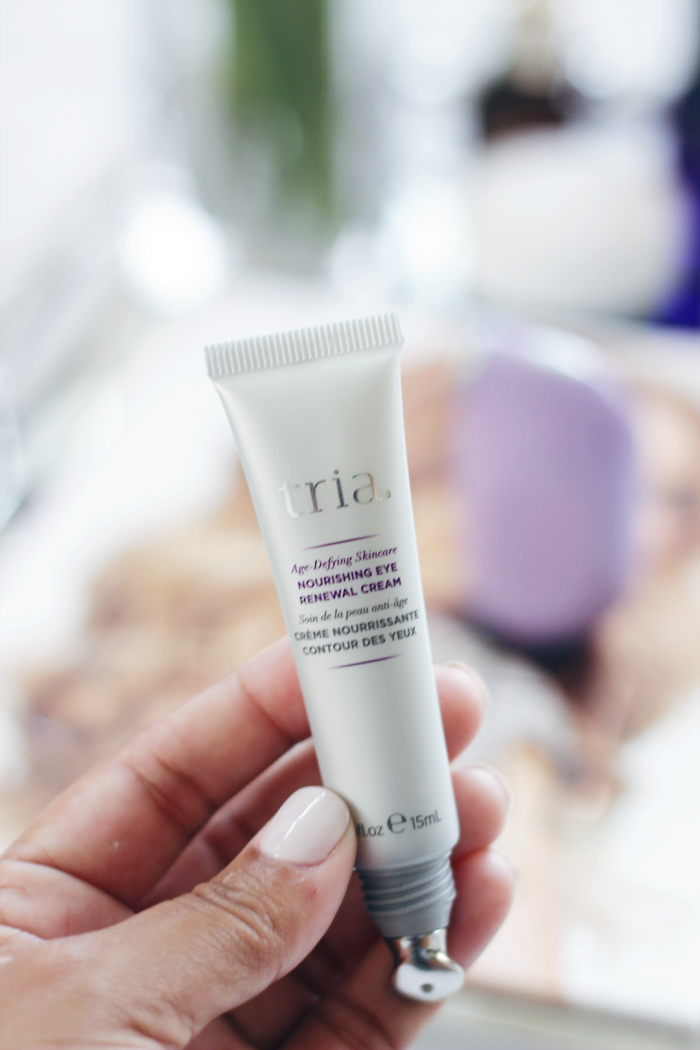TRIA Age-Defying Eye Wrinkle Correcting Laser is helping me turn back time daily with just 2 minutes a day. Keep reading and see how the TRIA Age-Defying Eye Wrinkle Correcting Laser made a difference in just 8 weeks- Makeup Life and Love- Age-Defying Eye Wrinkle Laser-TRIA Beauty