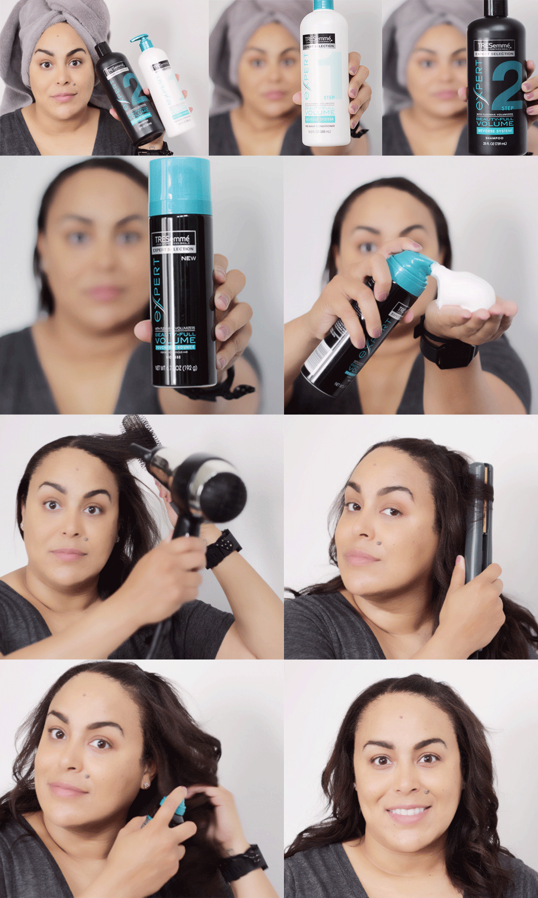 Pump up the volume with TRESemme Beauty-Full Volume Hair Collection. Find out how you can add some oomph to your normal hairstyle with this everyday hair tutorial from Makeup Life and Love- TRESemme- TRESemme Beauty-Full Volume- Makeup Life and Love