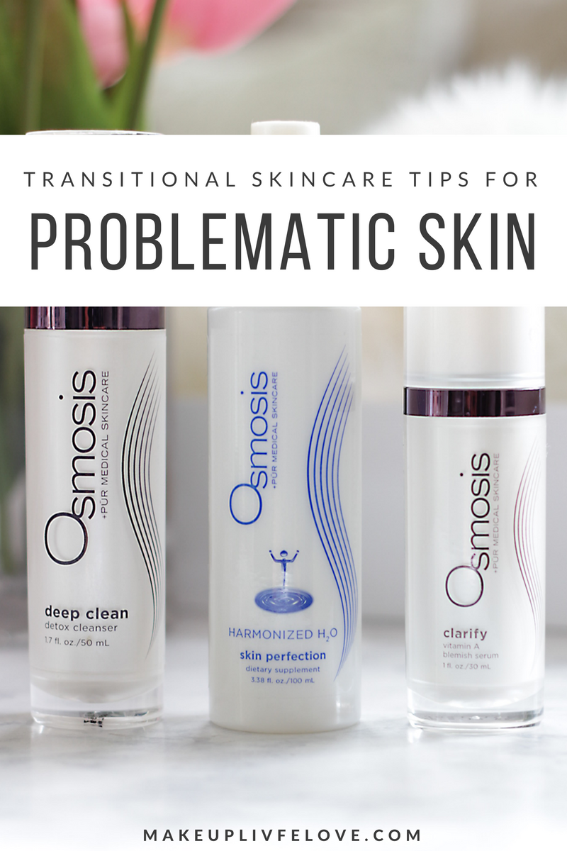 Has the winter weather taken a toll on your skin? Are you breaking out left and right? Today we are talking transitional skincare tips for problematic skin featuring a few awesome products by Osmosis PUR Medicial Skincare. Head over to Makeup Life and Love to see how to keep breakouts at bay with a few skincare changes.