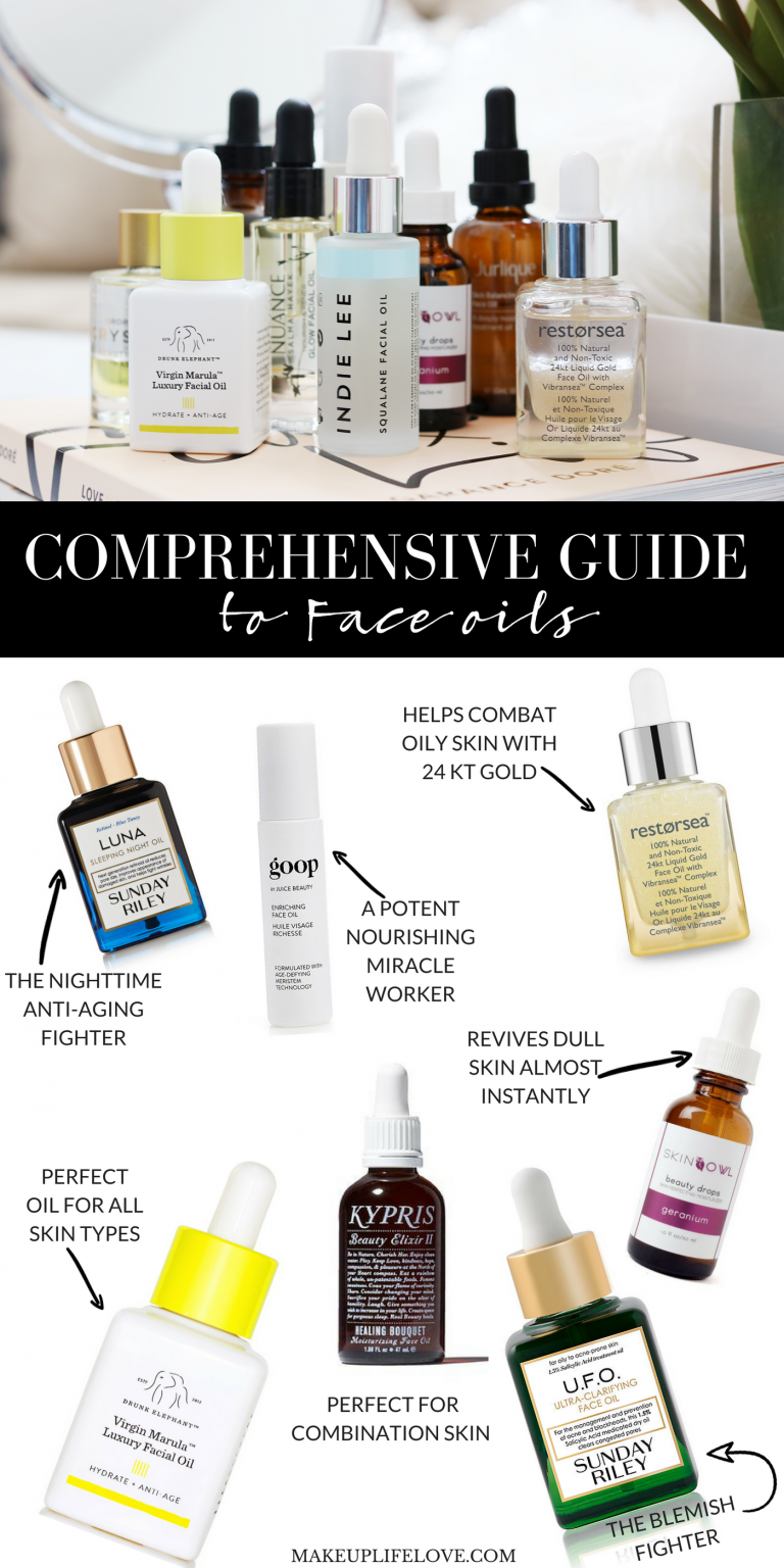 Skincare Basics A Comprehensive Guide to Face Oils Makeup Life and Love