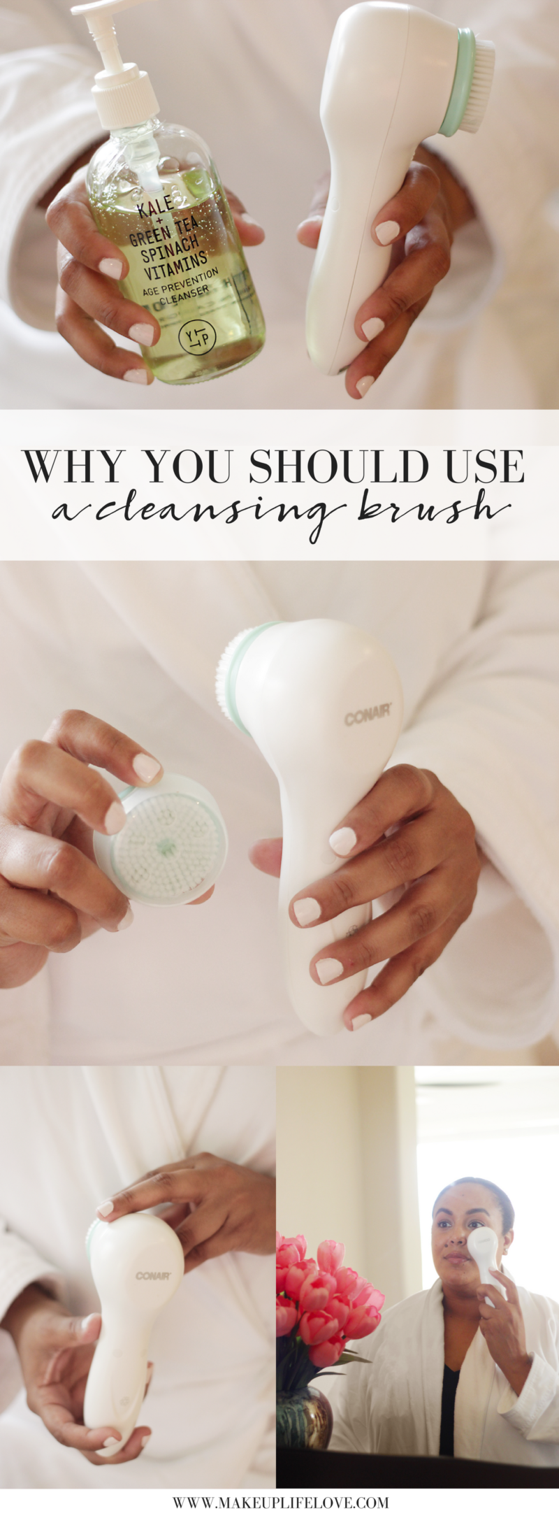 Need a reason to try a cleansing brush? Keep reading and see why this cleansing brush is the BEST one with the perfect price point as well.