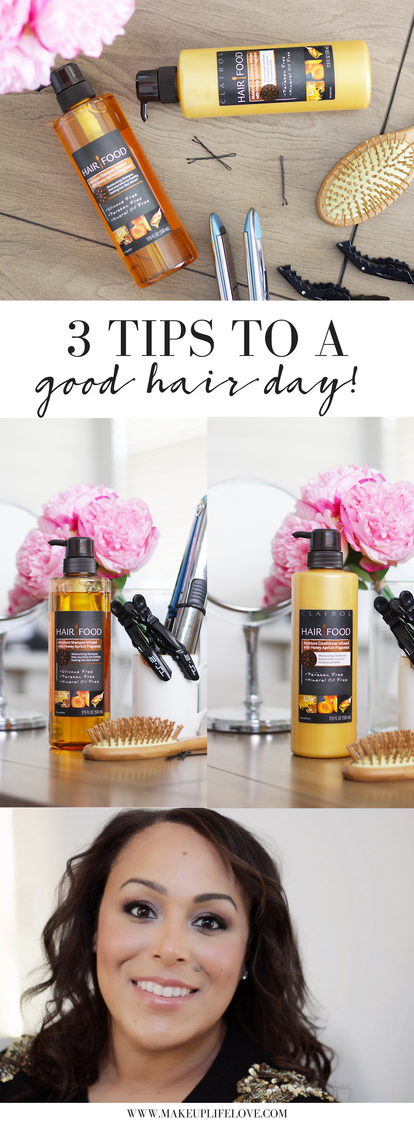 A good hair day is hard to come by, here are 3 EASY tips to do now to ensure a good hair day tomorrow!