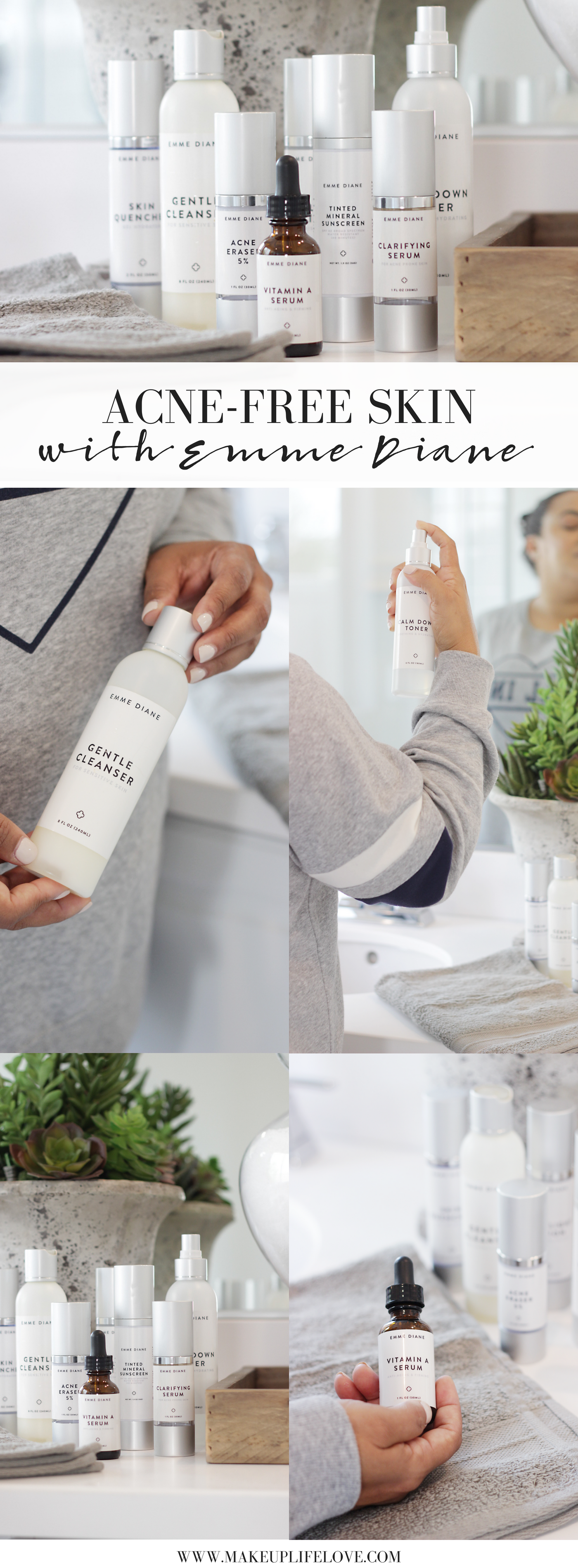 Bookmark this post ASAP if you have been dealing with acne! Los Angeles blogger Makeup Life and Love is sharing the game changing skincare brand that has been helping her stay acne free.