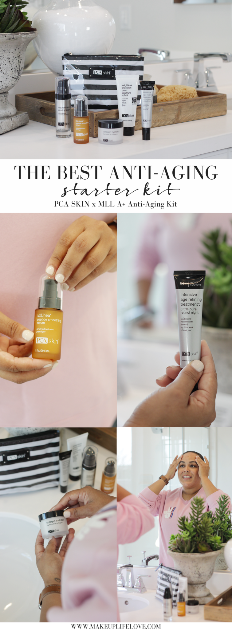 Looking to upgrade your anti-aging routine? Los Angeles Skincare Blogger Makeup Life and Love partnered with PCA Skin to bring you the best anti-aging starter kit ever! See it HERE!!