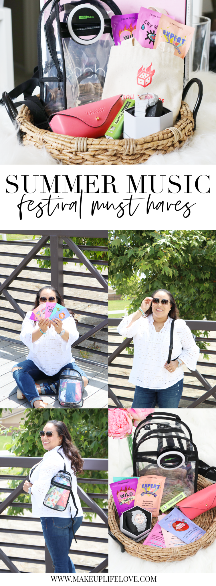 Headed to any festivals this season? Lifestyle blogger Makeup Life and Love is sharing her top summer festival necessities. See them HERE!
