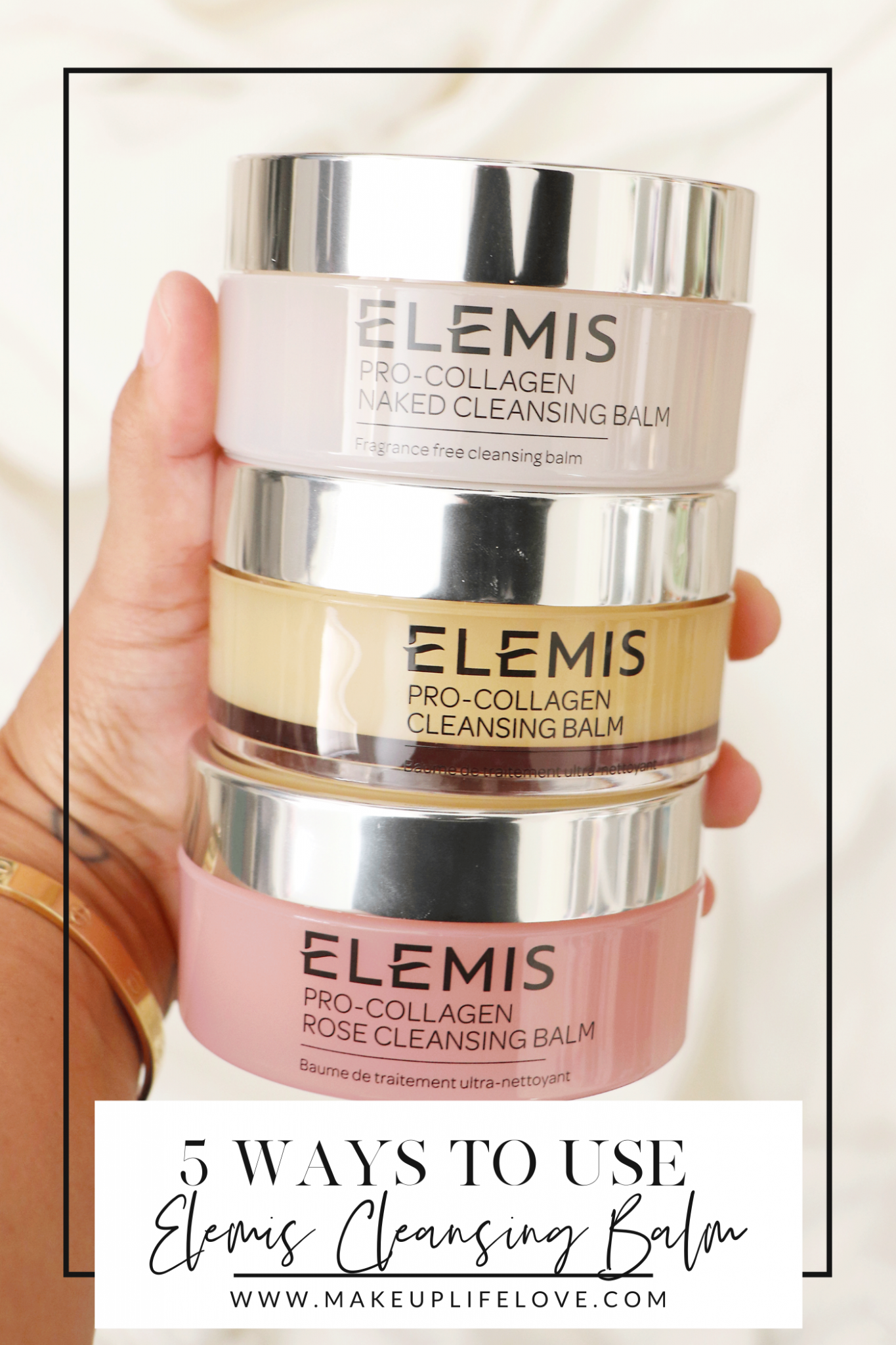 Looking for ways to use Elemis Pro-Collagen Cleansing Balm? Los Angeles Blogger Jamie Lewis is sharing her top favorite ways here!