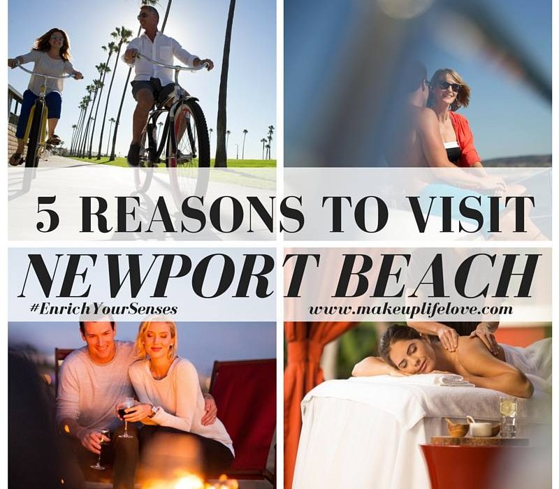 Looking for the ultimate vacation or staycation? Keep reading and see why you need to visit Newport Beach as Jamie gives you 5 reasons to Visit Newport Beach this holiday season- #EnrishYourSenses- Newport Beach