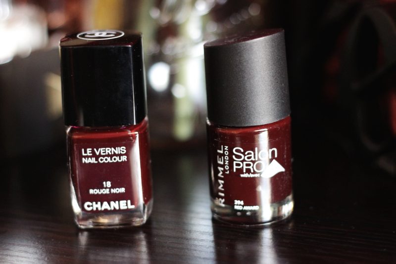 The Vamp Files  Chanel Le Vernis Rouge Noir 18 Malice 637 Vendetta 483   mom who works