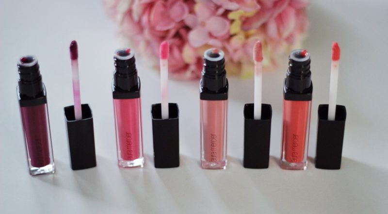 Laura Mercier-Lip Glace-Swatches-Nectar-Orchid-Pink Pop-Bare Baby