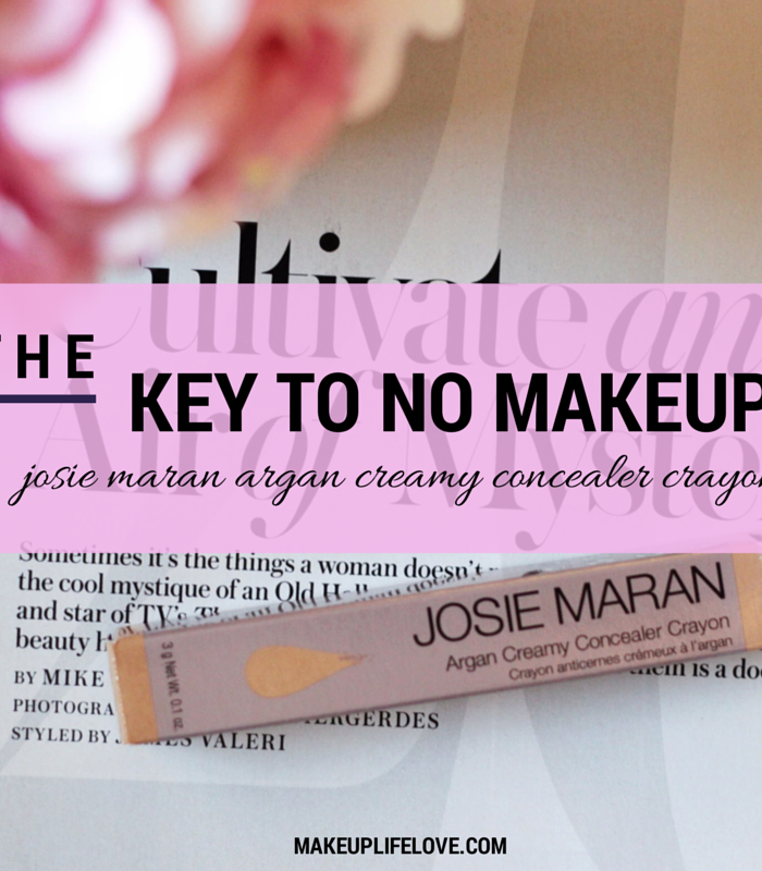 JOSIE MARAN ARGAN CREAMY CONCEALER-makeuo-makeuplifelove-beauty