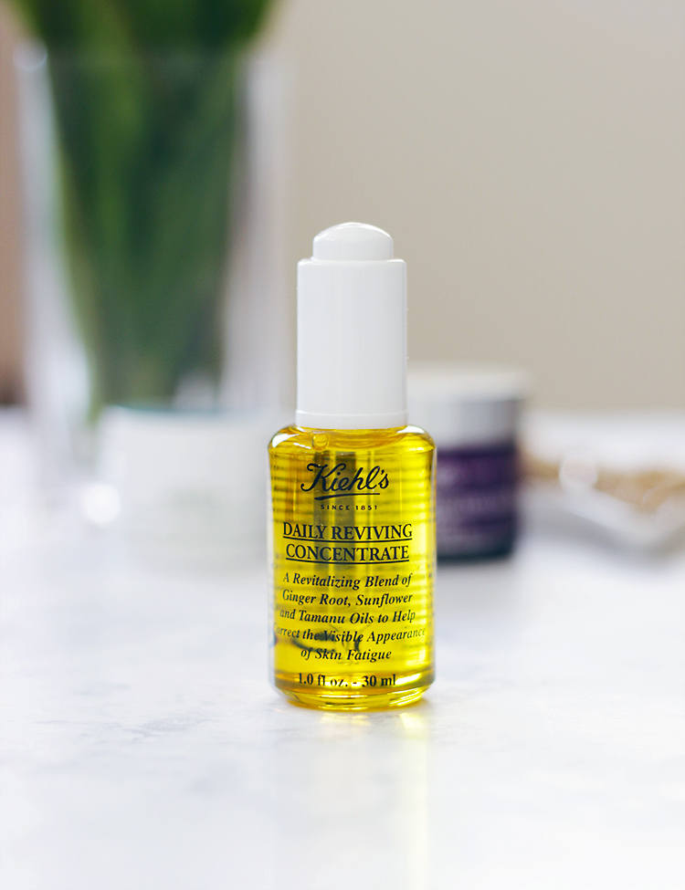 Say goodbye to dull, fatigued skin and say hello to Kiehl's Daily Reviving Concentrate Facial Oil. Read why Jamie is loving this facial oil to get her skin ready for Fall: https://makeuplifelove.com- Makeup Life and Love- Kiehls