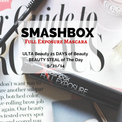 A New Favorite Mascara: SMASHBOX Full Exposure Mascara