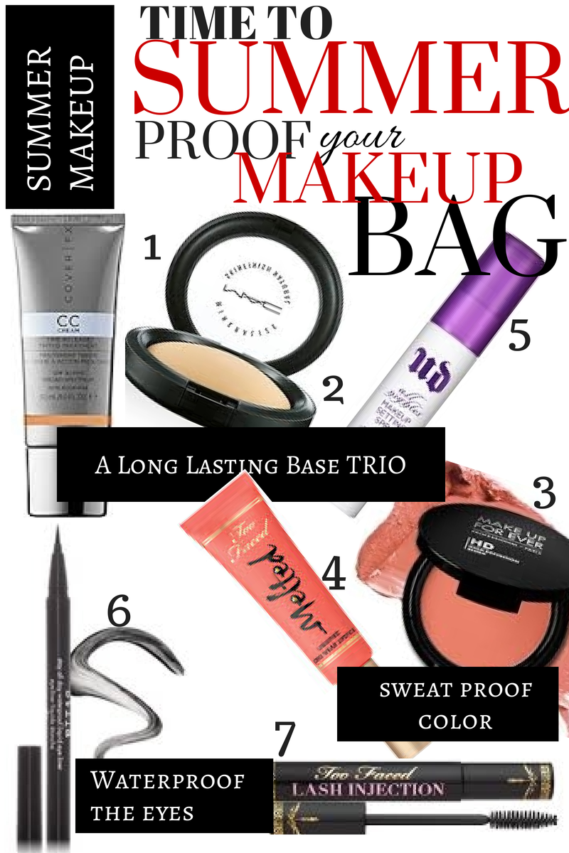 Makeup-Bag-Summer-Proof-Beauty-TooFaced-UrbanDecay-MAC-Stila-CoverFx