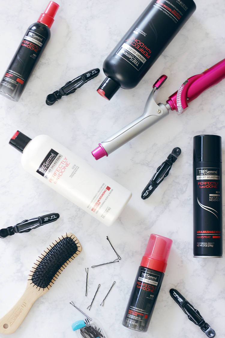 Unleash your inner style and rank in savings this fall with TRESemme. What better time to test out a new gorgeous wavy hairstyle then with the TRESemme Perfectly (un)Done Collection. Get ready for that girls night out with this Hollywood Waves tutorial. - Perfect (un)Done- Makeup Life and Love