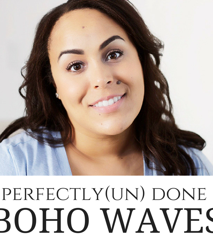 Tiresome Perfectly UnDone Hair Tutorial- Find out how to get your hair out of the summer humidity rut and into a beach boho perfectly undone hairstyle that will literally last all day long.