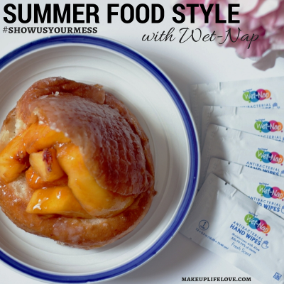 Summer Food Style with Wet-Nap #showusyourmess…