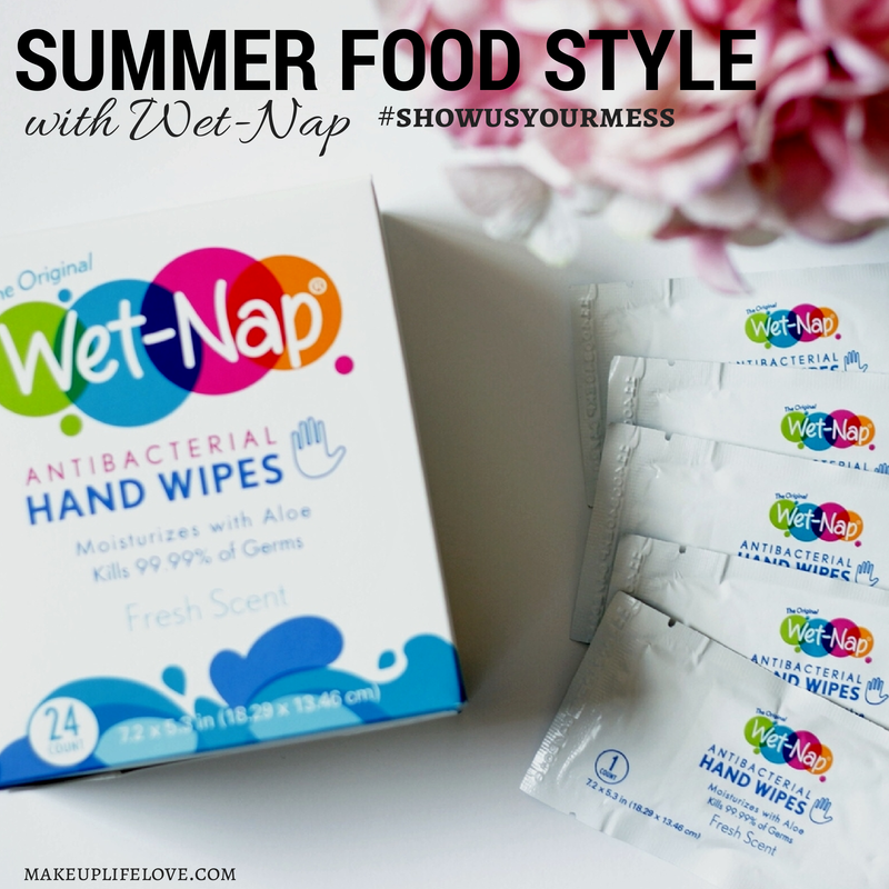 Summer Food Guide- #pmedia- #showusyourmess-food-Wet-Nap-messy